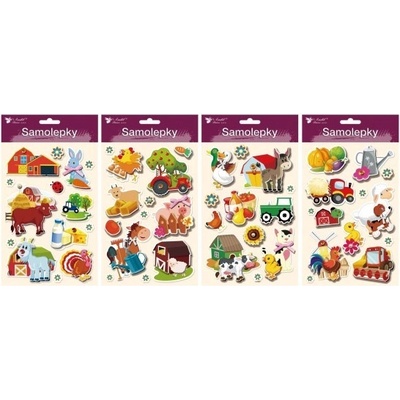 Anděl Samolepky farma 3D 13x23 cm – Zboží Dáma