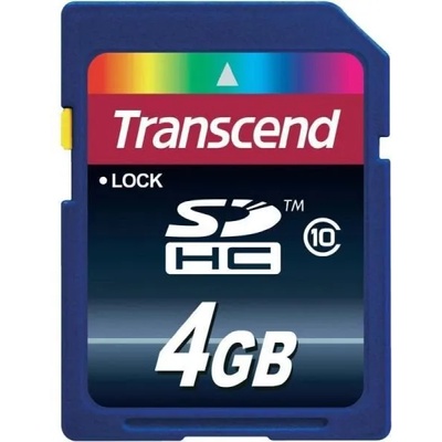 Transcend SDHC 4GB Class 10 TS4GSDHC10