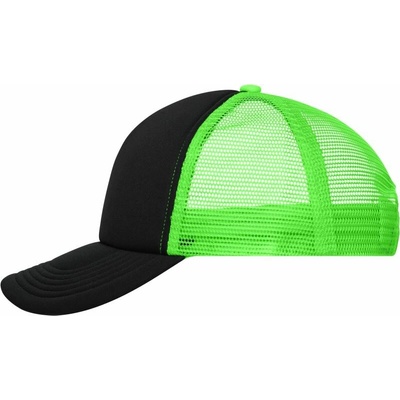 Myrtle Beach MB 70 5 panelová polyesterová sieťovaná 03.007 black/neon green