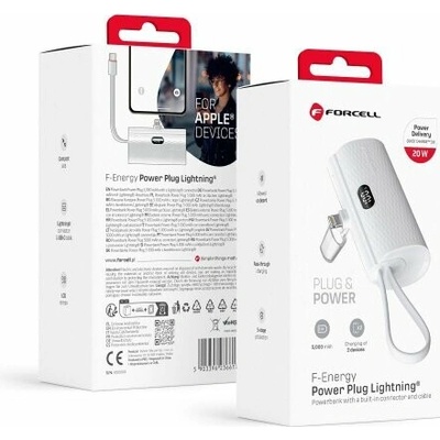 Forcell 5000 mAh biela