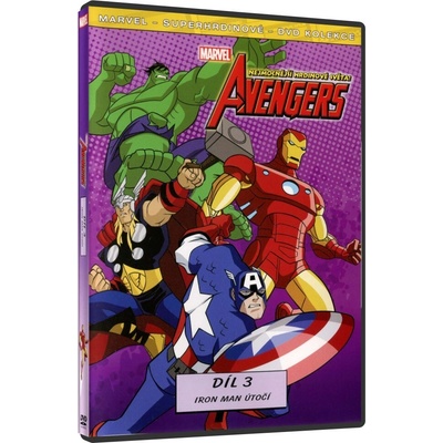 Avengers: Nejmocnější hrdinové světa 3 DVD