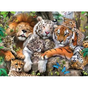 Ravensburger - Puzzle Big Cat Nap XXL - 200 piese