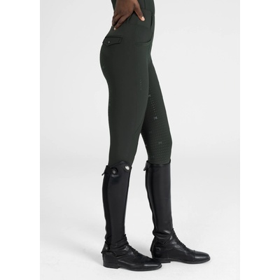 Maximilian Equestrian Pro Riding Leggings Hunter Green