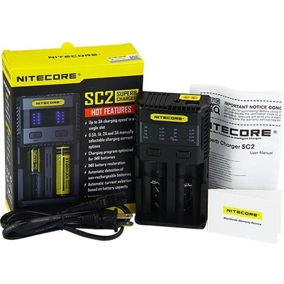 Nitecore Univerzální nabíječka pro články SC2