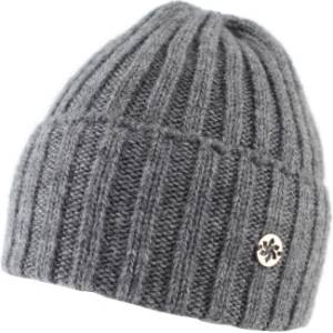  Дамска плетена шапка Granadilla Basic JG5055, Сив меланж