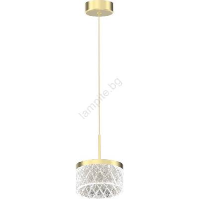 MILAGRO Led Пендел elegance led/9w/230v Ø 15 см златист (mi2554)