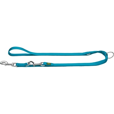 HUNTER Повод за куче Hunter Adjustable Nylon V Leash Dog leash - Petrol - размер Länge max. 200 cm (057-0385-0311)