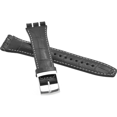 Swatch kůže černý croco