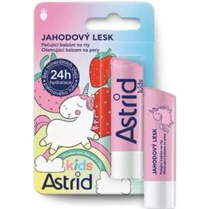 Astrid Балсам за устни Astrid с гланц за устни с вкус на ягода 4.8 г