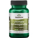 Swanson Ashwagandha Ultimate KSM-66 250 mg 60 rostlinných kapsúl
