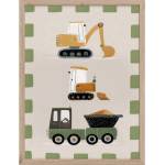 Styler Детска картина 30x40 cm Baby The Builder - Styler (OB-14981)
