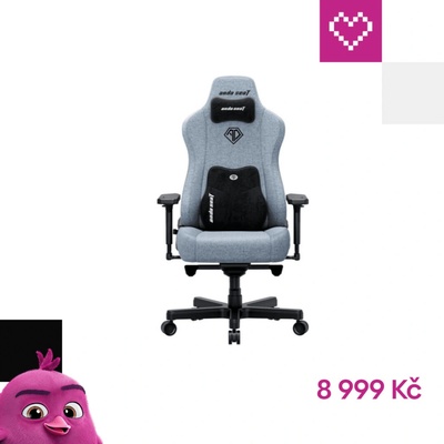 Anda Seat Kaiser 3E XL Grey Blue Fabric