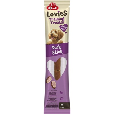 8in1 Lovies Training Treats Duck Stick 15 g