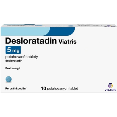 DESLORATADIN VIATRIS 5MG TBL FLM 10