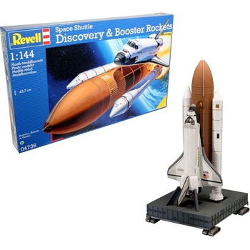 Revell Vesmírny raketoplán Discovery & vynášacia raketa 1:144