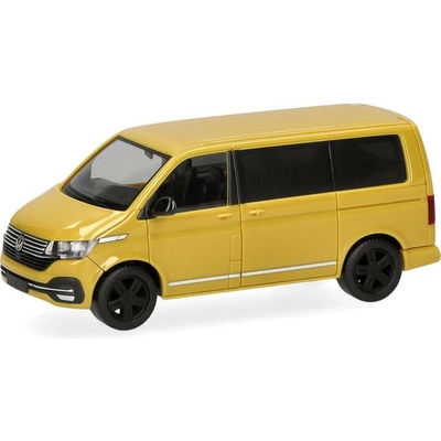 Herpa Volkswagen T6.1 Caravelle žlutá 1:87