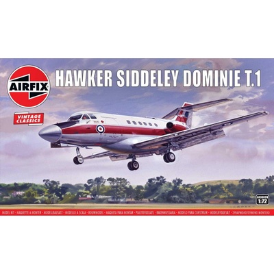 Airfix Plastikový model letadla A03009V Hawker Siddeley Dominie T.1 1:72