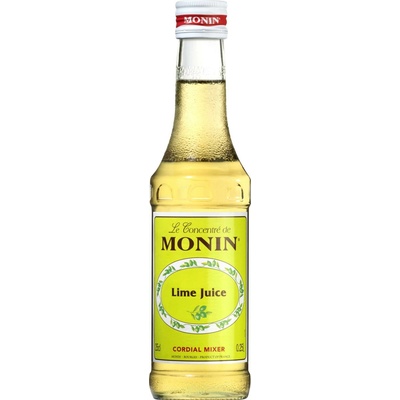 Monin Le Concentré Lime Juice Cordial Limetková šťáva 250 ml