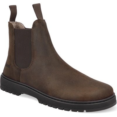 Barefoot zimní boty Koel Gavien Suede Felt Chelsea Chocolate hnědé – Hledejceny.cz