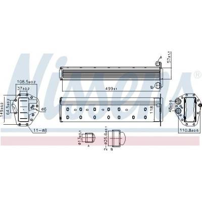 Chladič turba NISSENS 961227