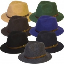 Fedora Modrá Gift3 300400