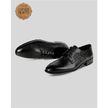 Image 1 of GERARDINO Мъжки обувки от естествена кожа - Черни 2009 (1030_Черно)