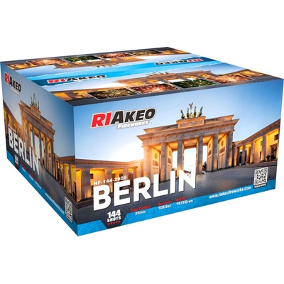 Klasek pyrotechnics kompaktný ohňostroj berlin 144 ran 25 mm