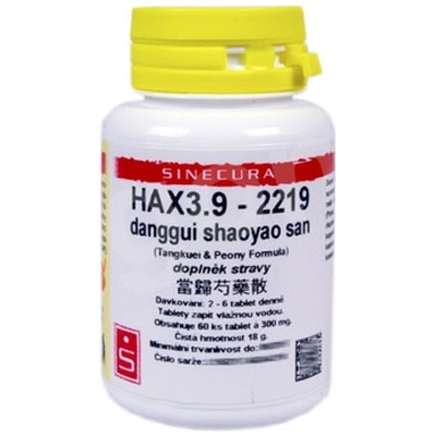 Sinecura HAX3.9-2219 danggui shaoyao san 60 tabliet