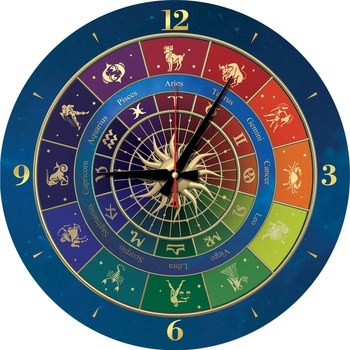 Art Puzzle - Puzzle Zodiac clock - 570 piese