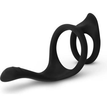 EasyToys Pleasure black пръстен за пенис 9, 4 см