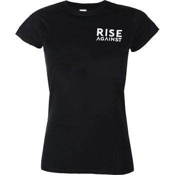 KINGS ROAD Дамска тениска Rise Against - Wolves Pocket Girl Fitted - Черен - KINGS ROAD - 20108199