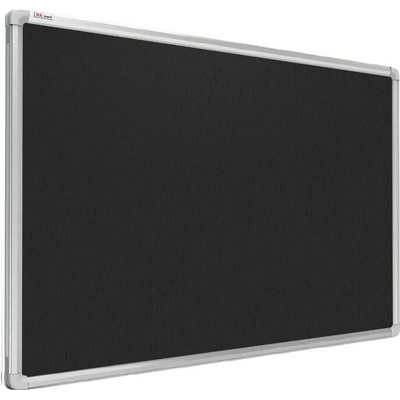 Allboards TF96BK Textilní nástěnka 90 x 60 cm