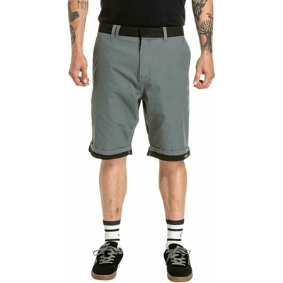 Meatfly мъжки шорти Barry 2.0 Grey / Black Ripstop Meatfly | Siv | МЪЖЕ | 32