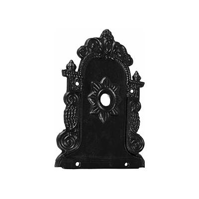 Štít umývadla L/36 300x220mm, cast iron, black