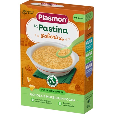 Plasmon Бебешка паста Покери 6м+ 300г
