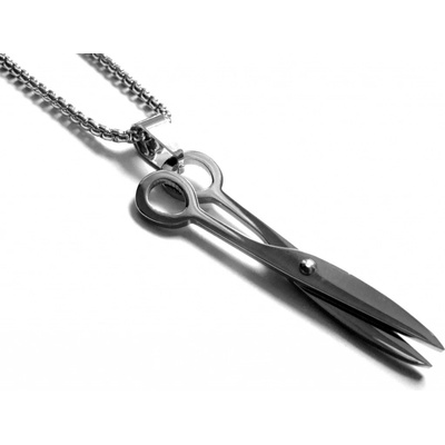 Steel Jewelry Náhrdelník nůžky z chirurgické oceli NH253184