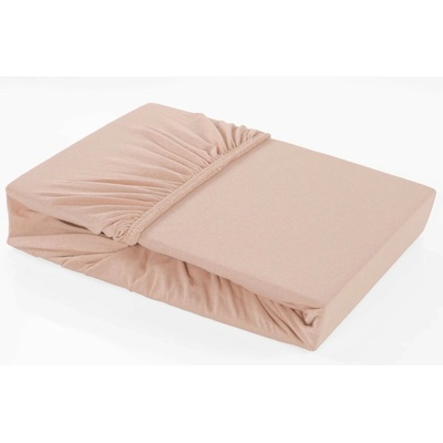 Klinmam Home bavlna napínací prostěradlo Elastan růžové 90-100x200