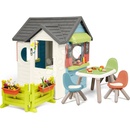 Smoby Domček so záhradnou reštauráciou Chef House DeLuxe so záhradným posedením a so živým plotom
