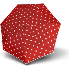 Knirps T.020 Small Manual dot art dámský skládací mini deštník červený