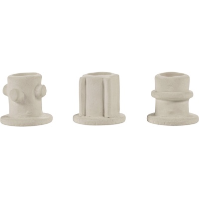 Serax Molly Свещници за класически свещи 4, 5 см бежови, 3 бр (B7323213-100)