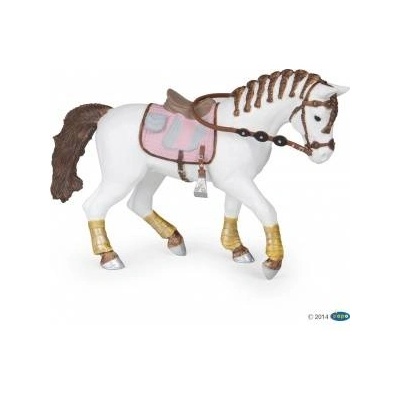 Papo Saddled mare with pigtails