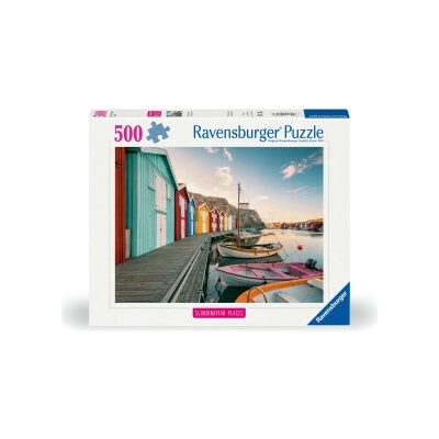 Ravensburger Scandinavian Places Bootshäuser in Smögen Schweden 500 dielov