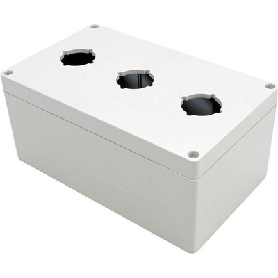 Hammond Electronics 1554PB3 univerzální pouzdro 200 x 120 x 90 polykarbonát šedá 1 ks