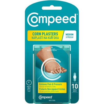Compeed náplast na kuří oka střední 10 ks