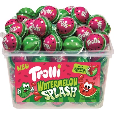 Trolli Watermelon Splash želé melouny s kyselou náplní 1,128 kg