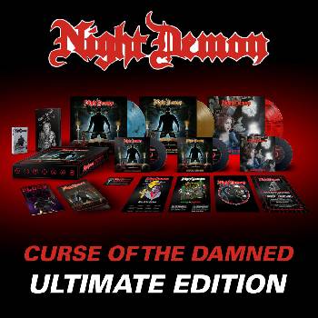 Night Demon - Curse Of The Damned (Box Set) (Reissue) (10th Anniversary Remix) (3 LP + Cassette + 3 CD + DVD) (0199350743252)