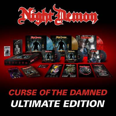 Night Demon - Curse Of The Damned (Box Set) (Reissue) (10th Anniversary Remix) (3 LP + Cassette + 3 CD + DVD) (0199350743252)