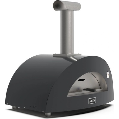 Alfa Forni Moderno 2 Pizze Hybrid Pizza Oven Ardesia Grey
