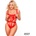 Adalet Layla Teddy with Bow at Front & Back Red L/XL