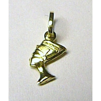 Klenoty Budín Zlatý přívěsek zlatá kleopatra ze žlutého zlata H329